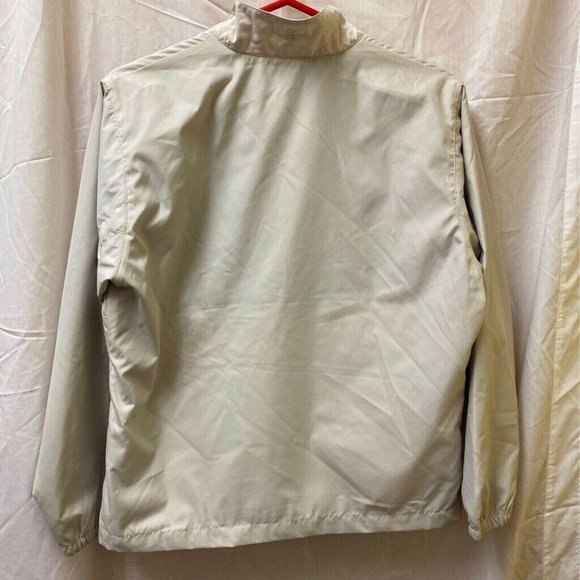 G GEAR FOR SPORTS Mens Jacket Beige Mock Neck S - Picture 2 of 9